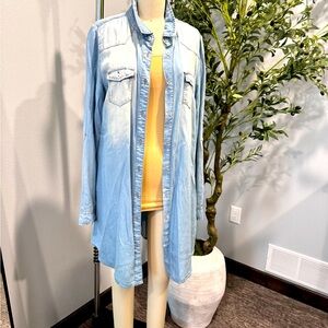 Long Jean shirt or dress